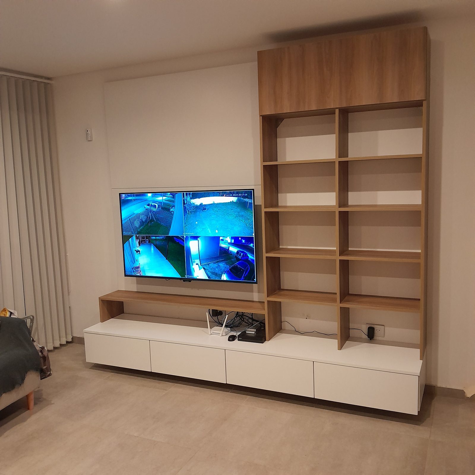 Rack de TV a medida — Muebles DP